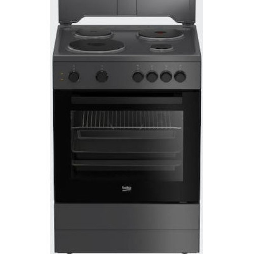 COOKER FREE STANDING  FSM66003GA (0028025) ΑΝΘΡΑΚΙ ΕΜΑΓΙΕ 65LT 8ΠΡΟΓΡ ΥΔΡΟΛΥΣΗ & ΜΕ ΚΑΠΑΚΙ